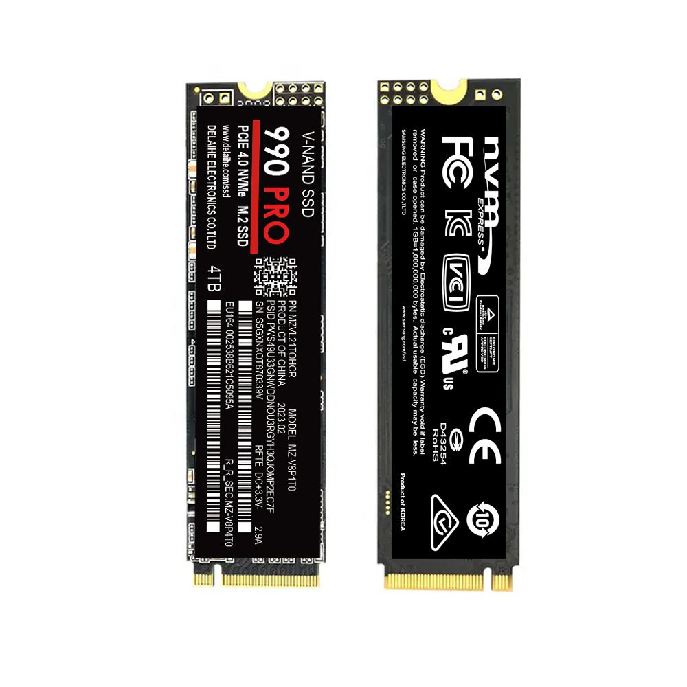 SSD haute vitesse 990 PRO PCIe 4.0 NVMe 4.0 M.2 2280 1To 2To 4To SSD Interne Disque Dur à État Solide Pour Ordinateur Portable PC PS4