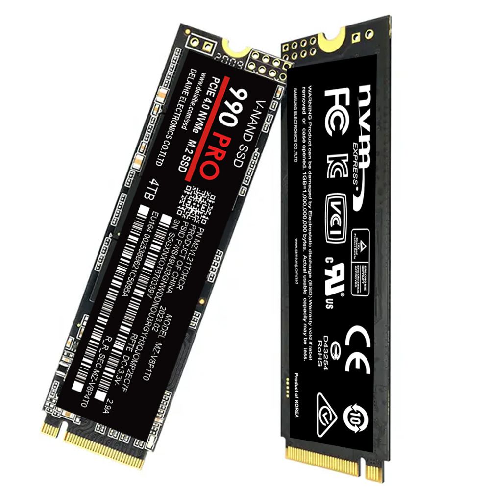 SSD haute vitesse 990 PRO PCIe 4.0 NVMe 4.0 M.2 2280 1To 2To 4To SSD Interne Disque Dur à État Solide Pour Ordinateur Portable PC PS4