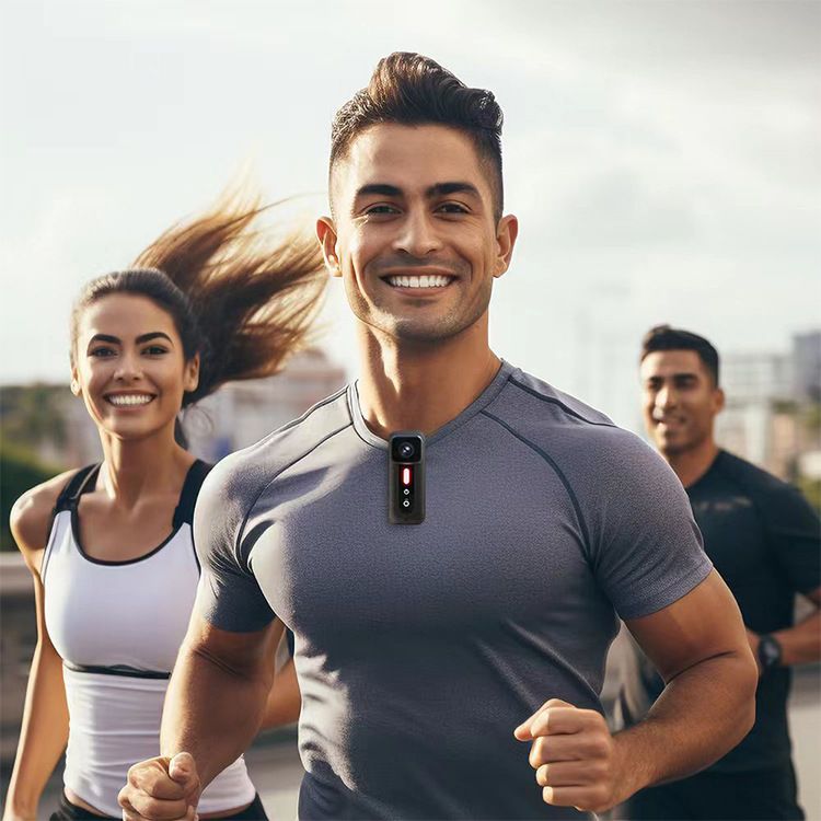 Enregistreur Vélo 1080P avec Caméra Vlog Portable et Feu Arrière Haute Visibilité pour Cyclisme Urbain