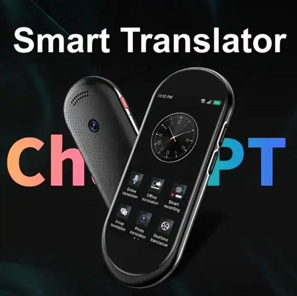 Traducteur vocal A10, écran HD 4,1 pouces, compagnon de voyage multilingue, traduction fluide en temps réel et hors ligne