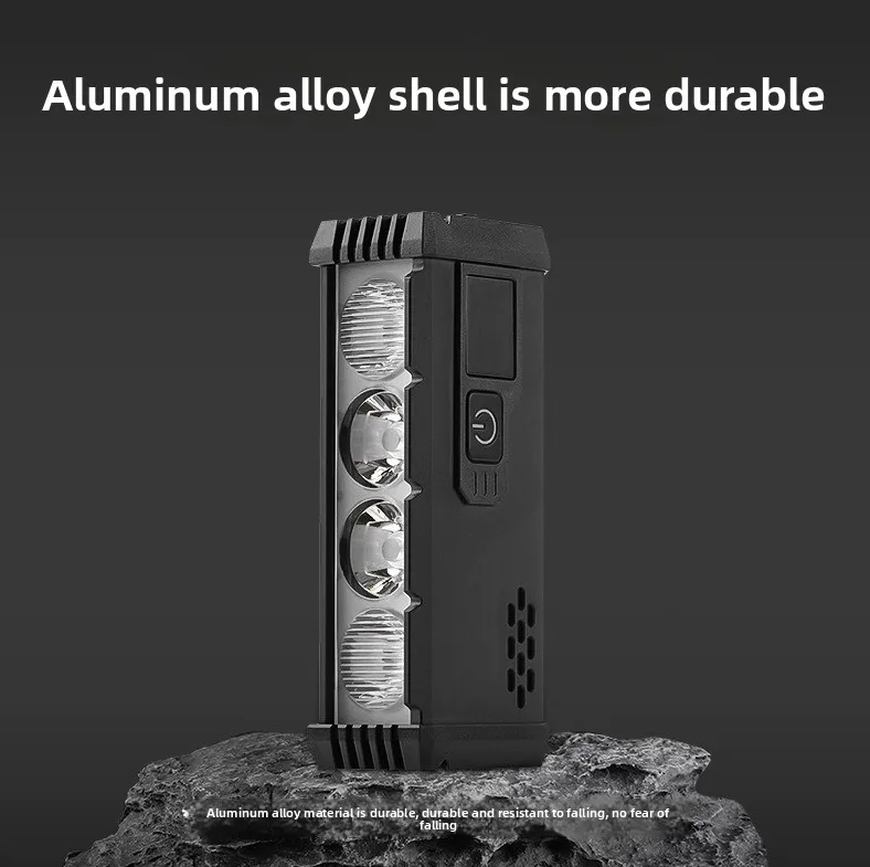 ACRUNU Phare Vélo LED Rechargeable USB 4 Modes | Sécurité Cyclisme, Visibilité Optimale