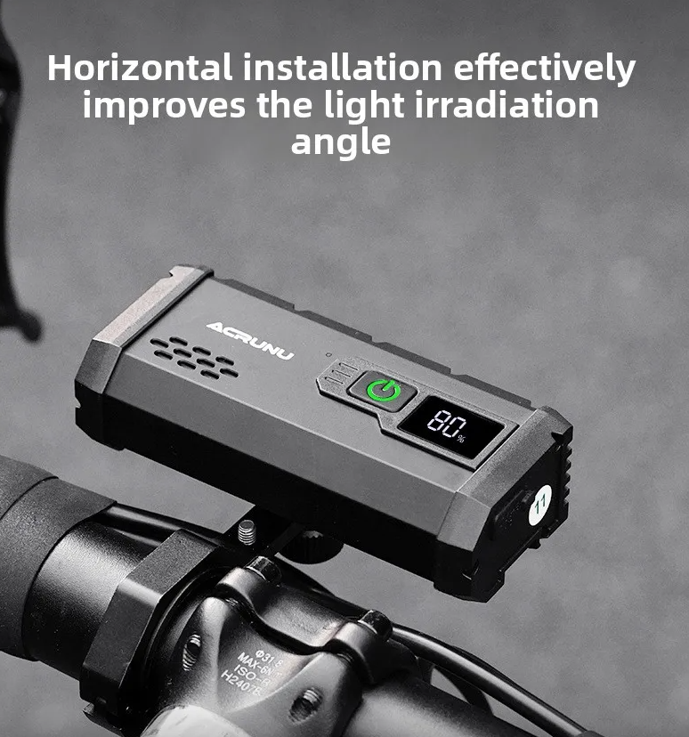 ACRUNU Phare Vélo LED Rechargeable USB 4 Modes | Sécurité Cyclisme, Visibilité Optimale