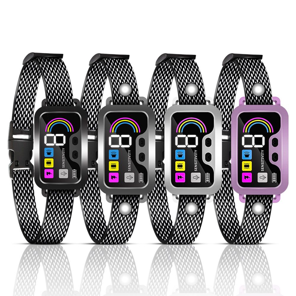 Collier anti-aboiement automatique intelligent pour chien avec modes de dressage réglables, conception étanche et technologie de détection des aboiements