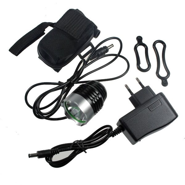 EternalFire BH01 T6 Lampe de Vélo LED 1800 Lumens Étanche Noir pour la Sécurité à Vélo et les Activités de Plein Air