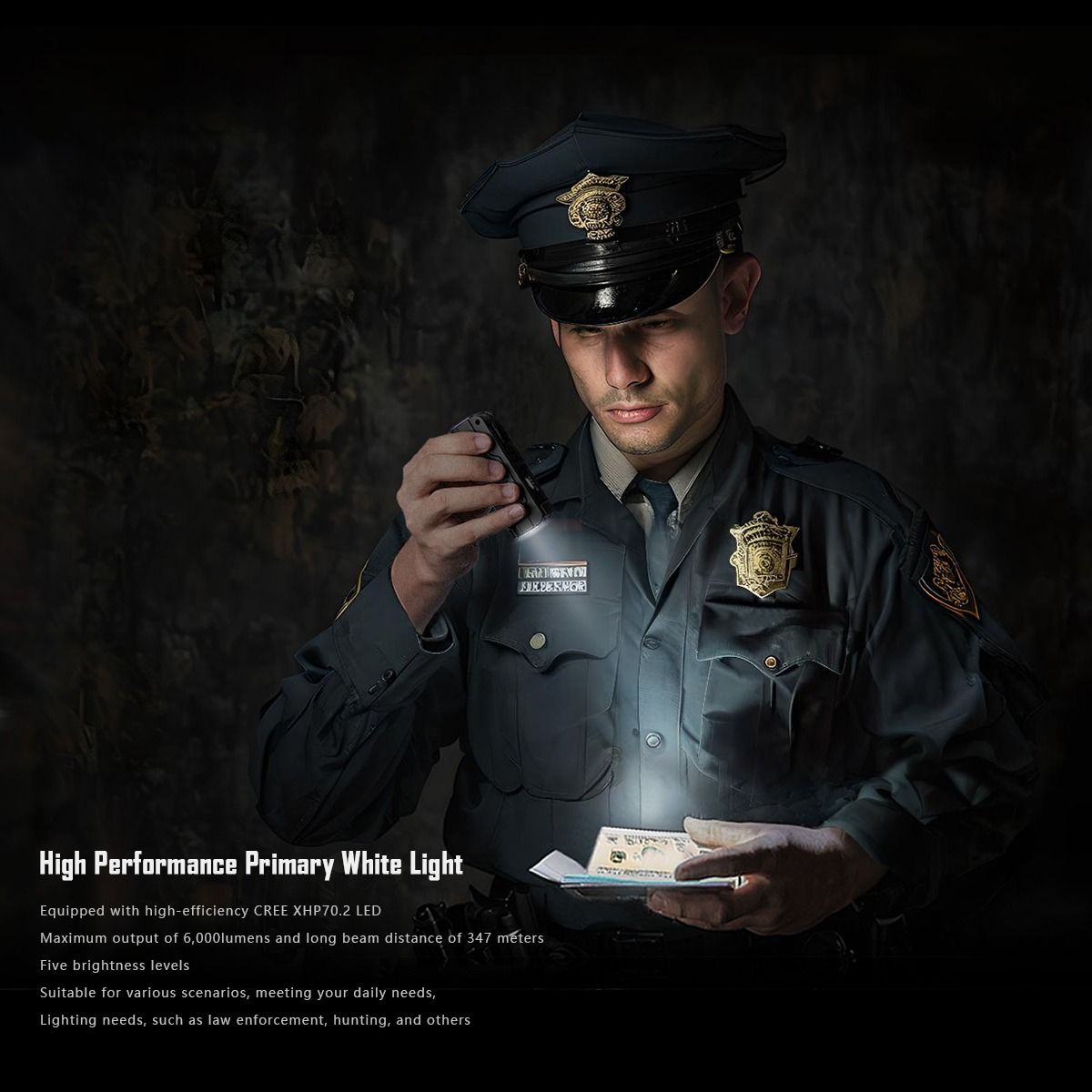 IMALENT BL70, votre Torche LED EDC 6000 Lumens, Rechargeable USB-C, Écran OLED et Lumière Rouge.