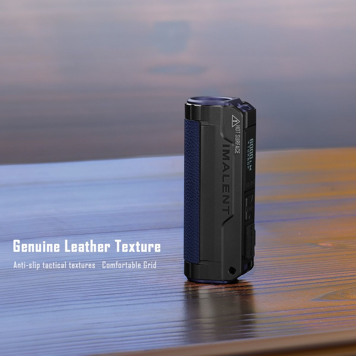 IMALENT BL70, votre Torche LED EDC 6000 Lumens, Rechargeable USB-C, Écran OLED et Lumière Rouge.