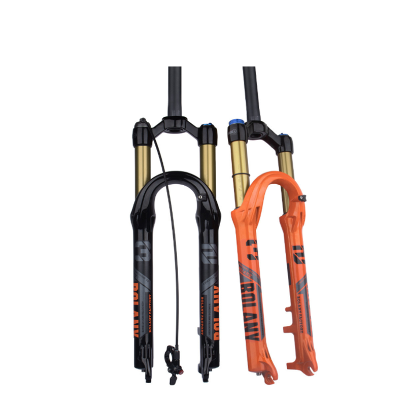 Fourche de VTT Bolany 27,5/29 pouces suspension pneumatique maniabilité optimale pour amateurs de VTT