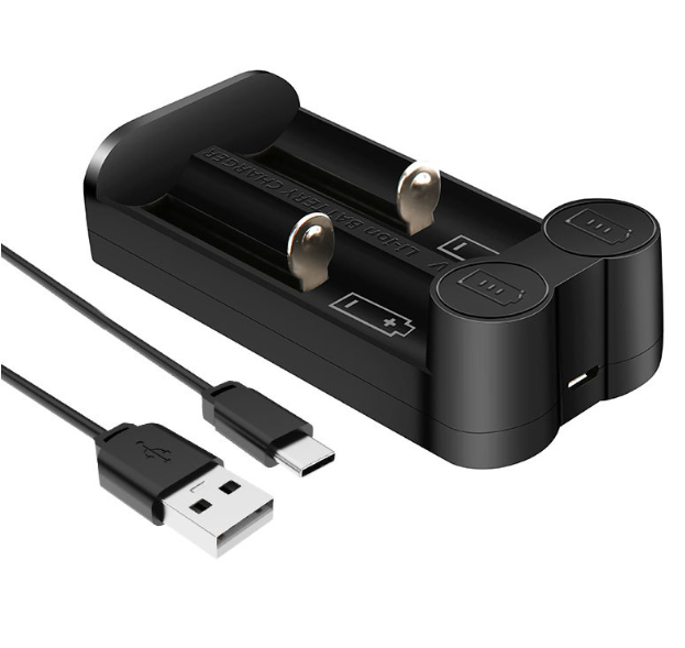 Chargeur de batterie 21700 pour 18650 CR123A 14500 avec technologie MCU intelligente et fonctions de sécurité - Solution efficace