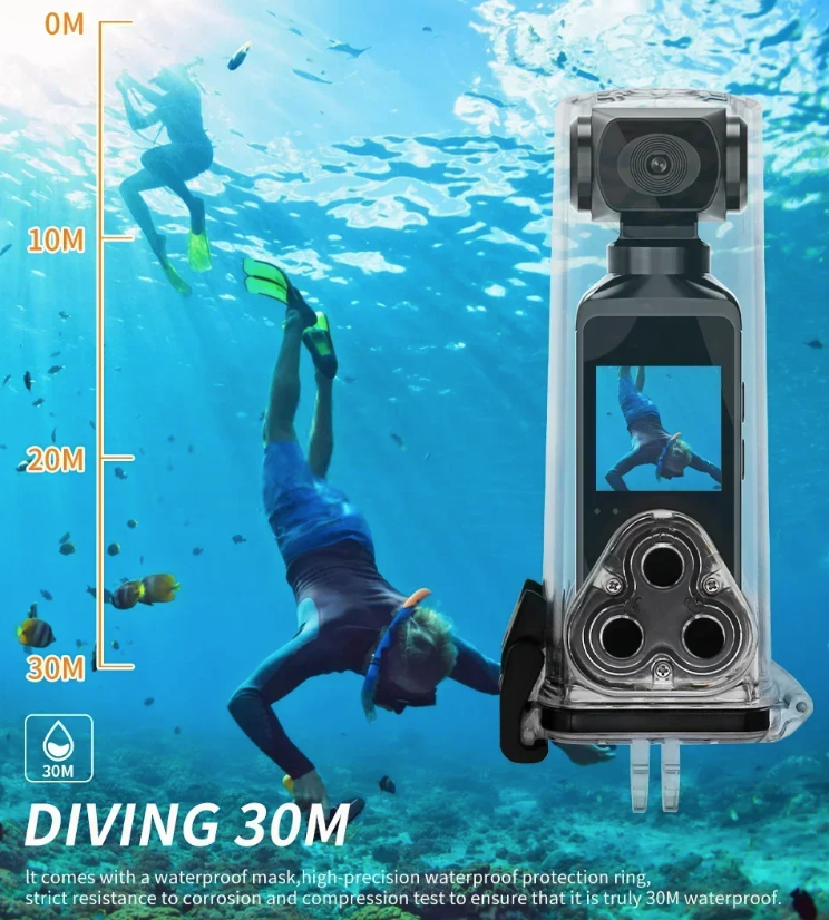 Caméra d'action de poche 4K Ultra HD rotative à 270° Vlog WiFi Mini Caméra Sport pour Casque Voyage Vélo Enregistreur de Conduite