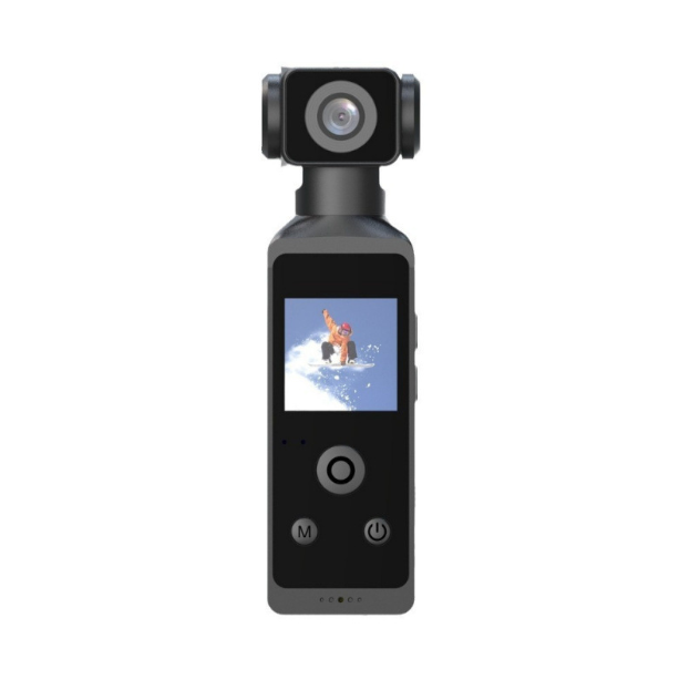 Caméra d'action de poche 4K Ultra HD rotative à 270° Vlog WiFi Mini Caméra Sport pour Casque Voyage Vélo Enregistreur de Conduite
