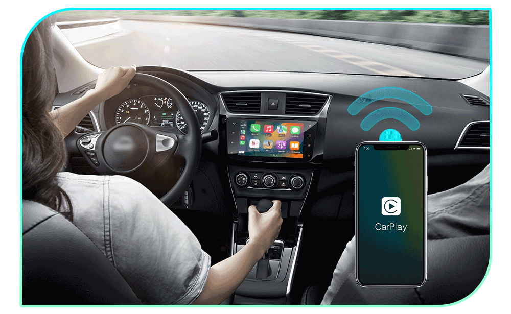 CarlinKit 2air 5.0 Connectivité sans Fil Adaptateur CarPlay et Android Auto Solution Innovante pour Voiture