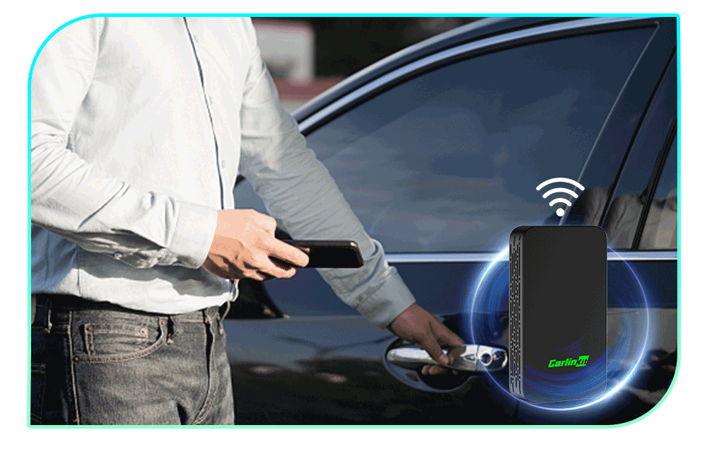 CarlinKit 2air 5.0 Connectivité sans Fil Adaptateur CarPlay et Android Auto Solution Innovante pour Voiture
