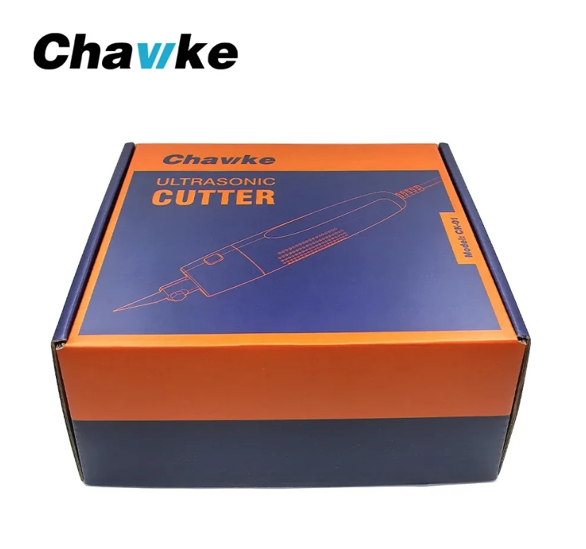 Couteau de coupe ultrasonique 65W avec lame en acier au carbone pour l'impression 3D, la découpe précise et la couture dans l'industrie textile.