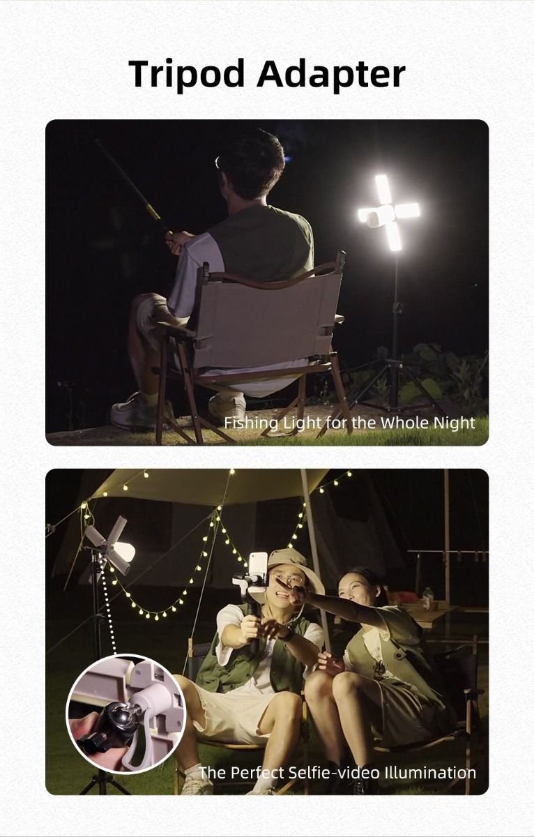 Klarus CL2 Lampe Polyvalente 750 Lumens Angle Réglable Lampe de Camping Éclairage Intérieur et Extérieur