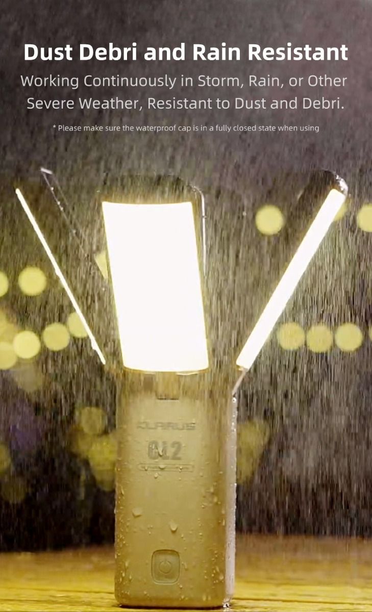 Klarus CL2 Lampe Polyvalente 750 Lumens Angle Réglable Lampe de Camping Éclairage Intérieur et Extérieur