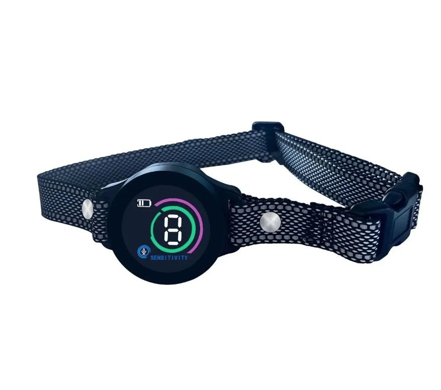 Collier Électronique pour Chien avec Reconnaissance Aboiement Intelligent et Algorithme Avancé Anti-aboiement