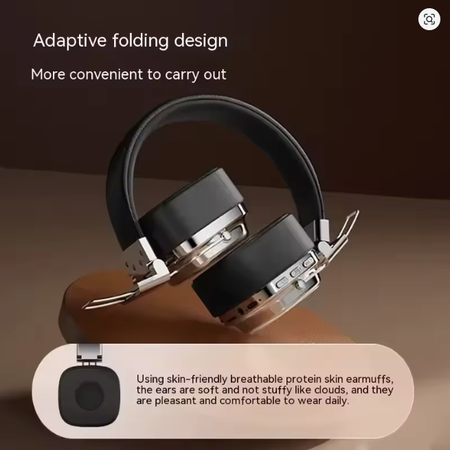 Major III Écouteurs Bluetooth sans fil à serre-tête avec double microphone ENC pour des appels d'une clarté cristalline