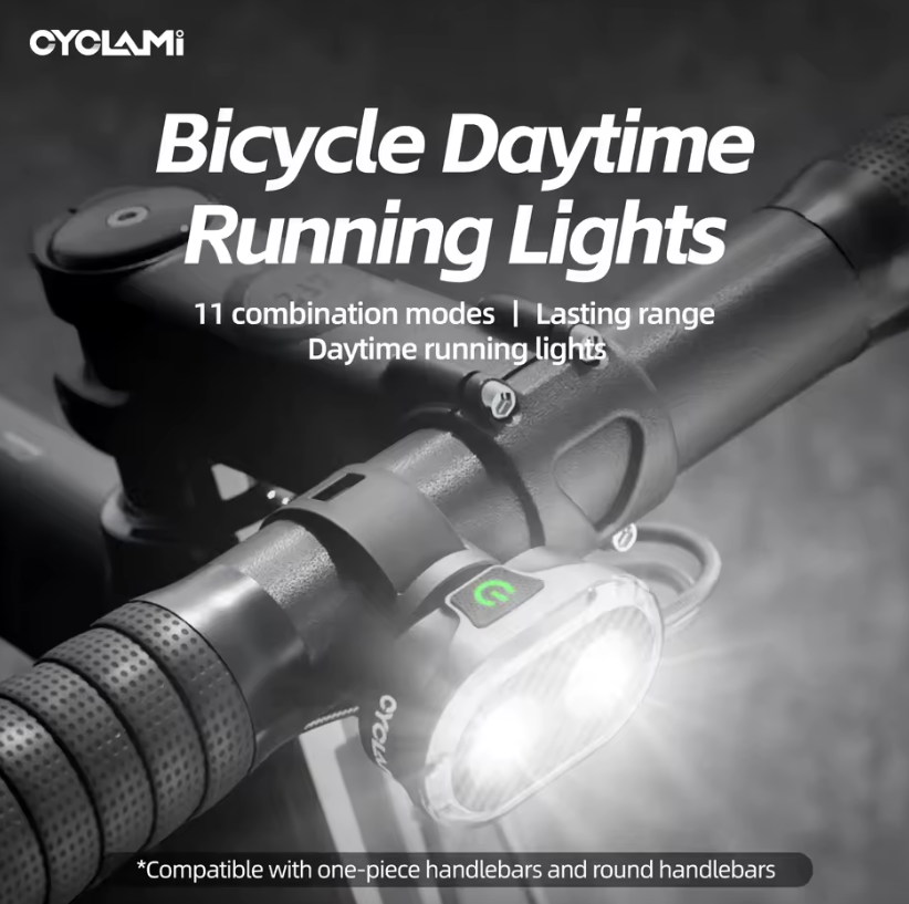 CYCLAMI CY200 Feu arrière intelligent à détection de freinage LED pour vélo, pour des trajets nocturnes et cyclisme urbain en toute sécurité