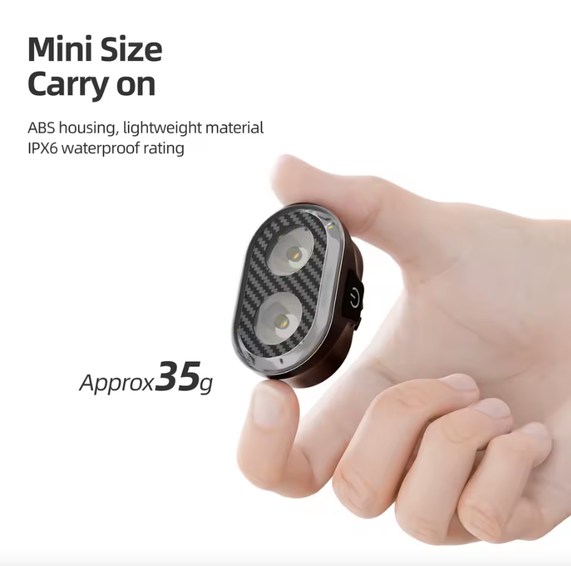 CYCLAMI CY200 Feu arrière intelligent à détection de freinage LED pour vélo, pour des trajets nocturnes et cyclisme urbain en toute sécurité