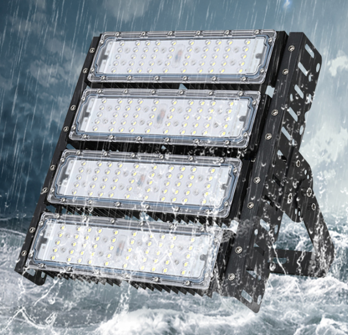 Projecteur LED 200W Robuste, Module Étanche IP65 | Extérieur, Stade & Tunnel