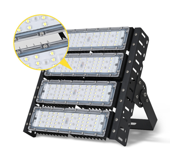 Projecteur LED 200W Robuste, Module Étanche IP65 | Extérieur, Stade & Tunnel