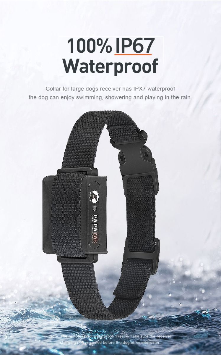 Télécommande de collier de dressage électrique pour chien 1000m avec verrouillage de sécurité et modes réglables pour un dressage humain