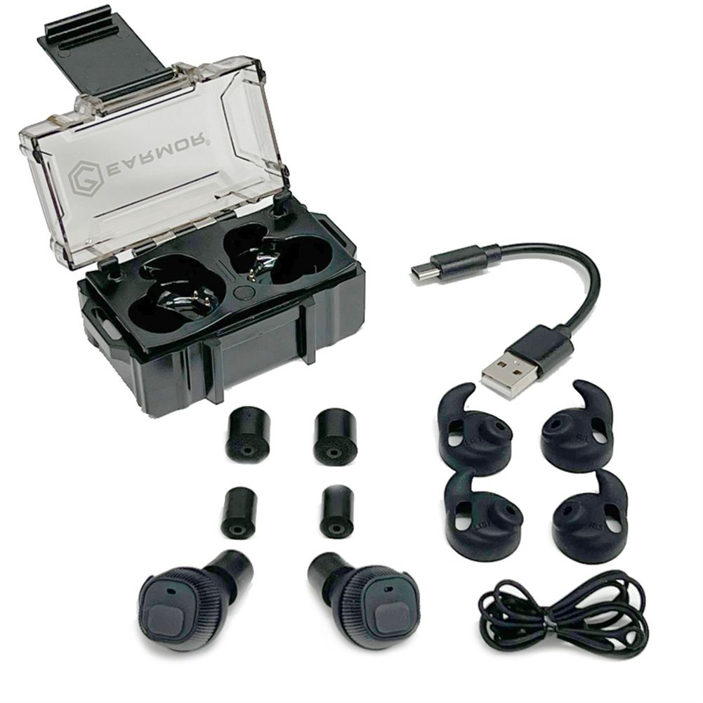 EARMOR M20 Écouteurs Tactiques avec Réduction de Bruit Avancée Protection Auditive Confort Usage Professionnel