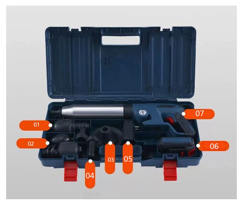 Outils électriques de curage d'égout avec ventouses pour toilettes bouchées et pistolet de débourrage à air pour des solutions de plomberie efficaces