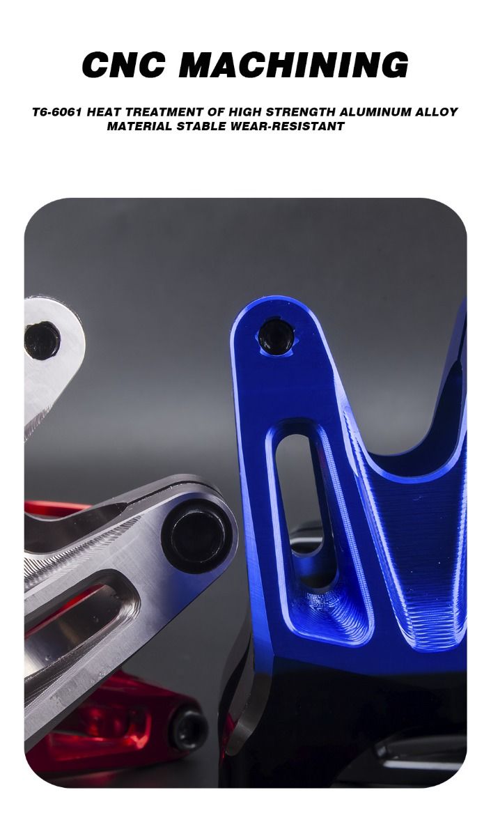 EVOSID Tige de vélo de montagne 31,6mm ajustable Accessoire de cyclisme VTT Léger Durable Noir Rouge Titane