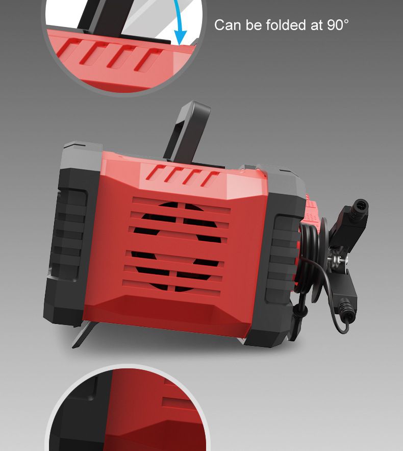 FOXSUR 20A Chargeur de batterie de voiture portable 12V 24V pour moto, camion, batterie AGM LiFePO4 plomb-acide, entretien