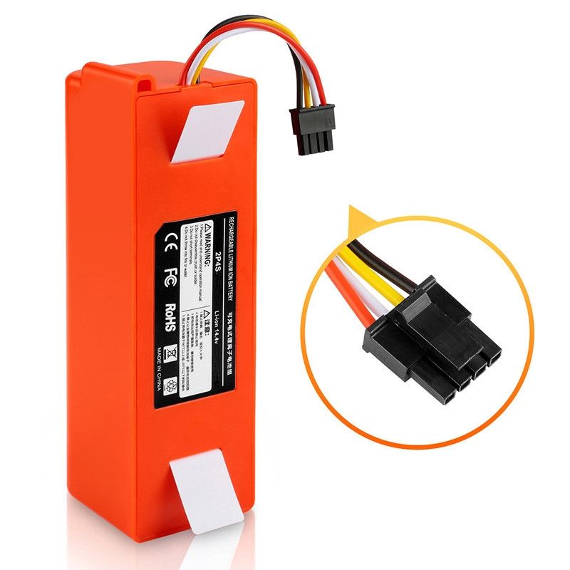 Batterie de remplacement Li-ion 14,4 V pour Xiaomi Mi Robot et Roborock S50 S51 S55 T4 T6, haute capacité et performance