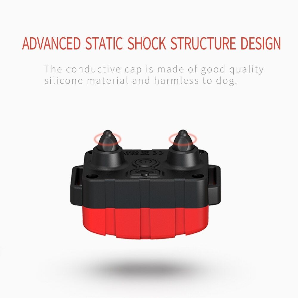 NOUVEAU Collier de dressage pour chien étanche et rechargeable avec niveaux de choc réglables, correction efficace du comportement