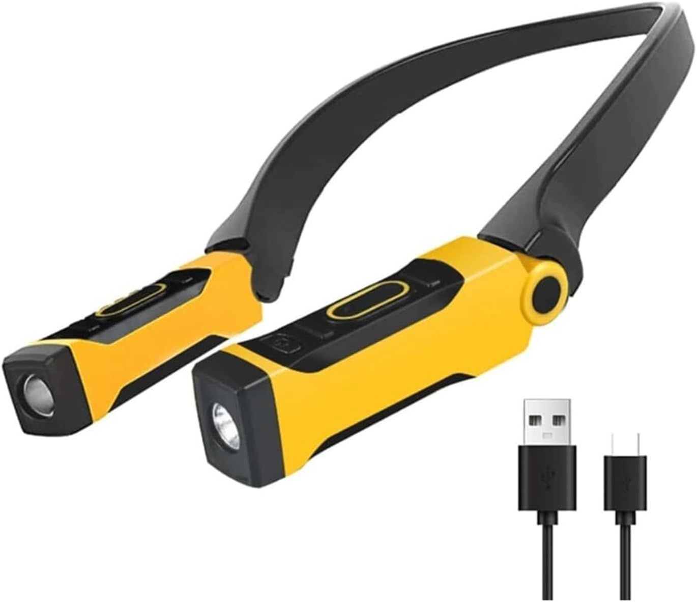 Lampe de cou rechargeable - Lampe de cou LED à suspension - Lampe de lecture de cou USB