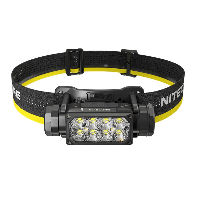 NITECORE HC65 UHE lampe frontale 2000 lumens rechargeable USB-C éclairage extérieur camping randonnée