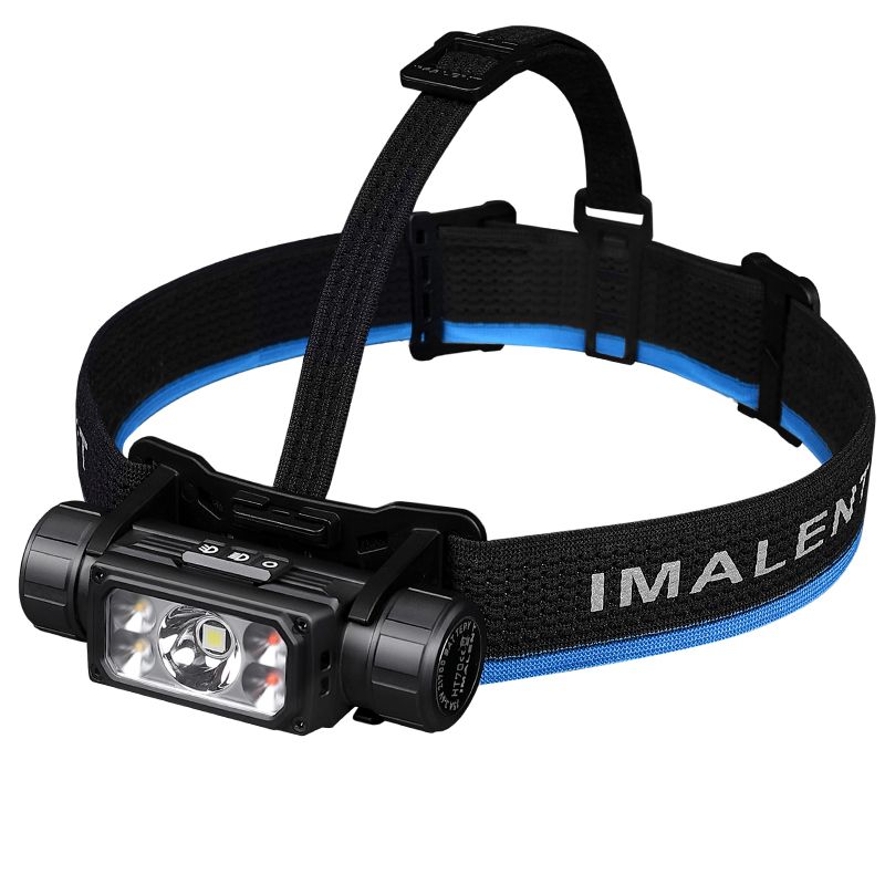 Lampe frontale haute performance IMALENT HT70 3500 lumens LED XHP50.3 HI pour aventure en plein air rechargeable