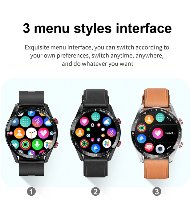 Montre connectée HW20 avec ECG+PPG et appels Bluetooth