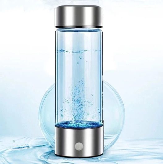 Gobelet d'eau générateur d'hydrogène portable avec filtre ioniseur élégant 420 ml booste l'hydratation et les niveaux d'antioxydants
