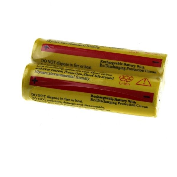 UltraFire BRC 18650 5000mAh Batterie rechargeable pour amateurs de plein air, charge rapide et longue durée