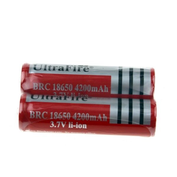 Ultrafire BRC 4200mAh 18650 Batterie rechargeable écologique et polyvalente