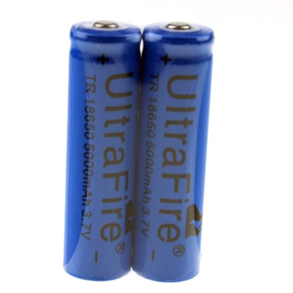 Ultrafire TR 5000mAh 3.7V 18650 Batterie Li-ion Rechargeable Solution d'alimentation Premium pour les Aventures en Plein Air