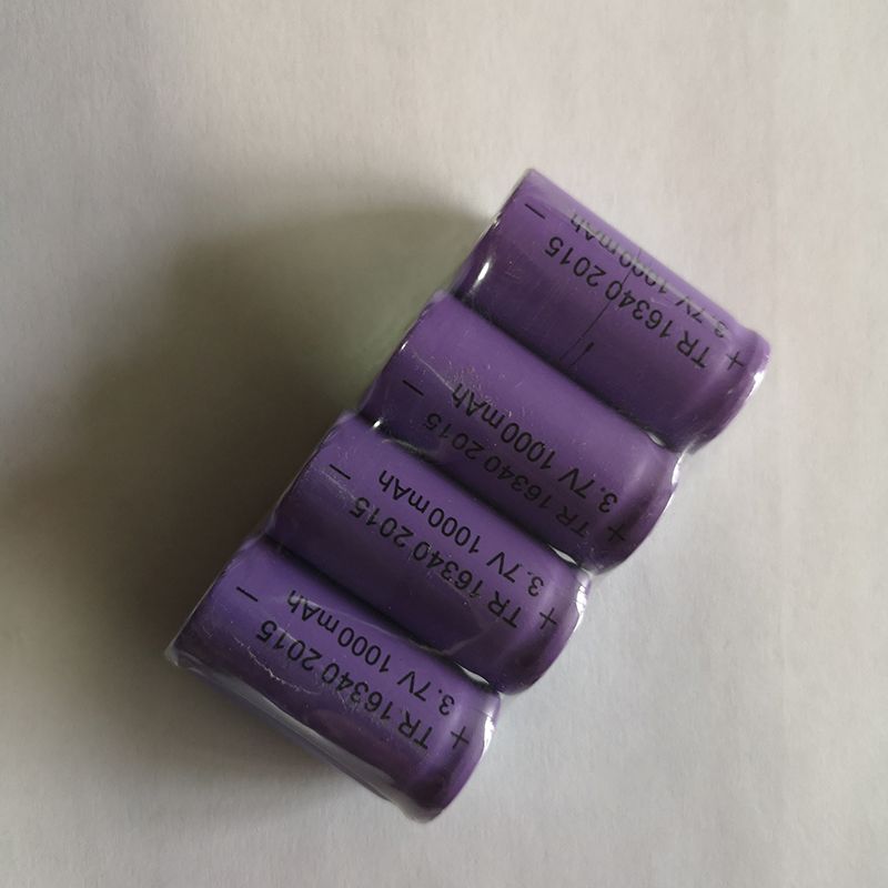 UltraFire TR 16340 1000mAh 3.7V Batterie Li-ion rechargeable haute capacité écologique pour gadgets