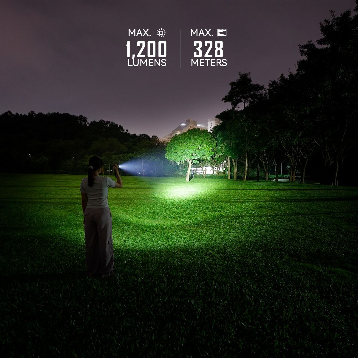 IMALENT LD35 Lampe Torche EDC 1200 Lumens Rechargeable USB-C | Écran OLED & Compacte