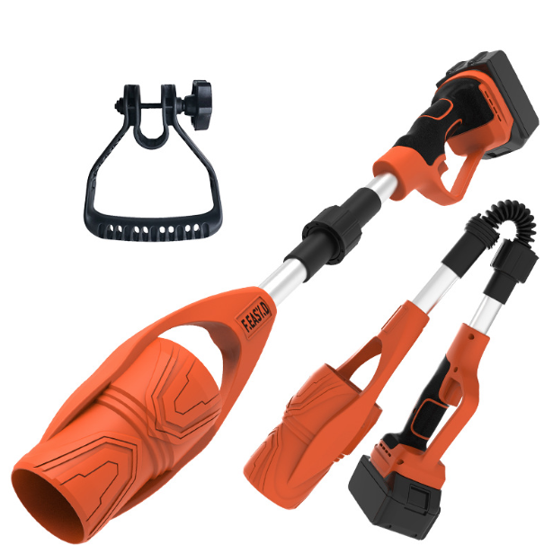 Souffleur de jardin portable à lame violente, pliable, à batterie lithium, sans fil, à grand vent, pour souffler la neige et la poussière, ventilateur à explosion.