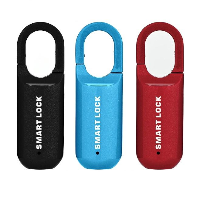 Cadenas à empreinte digitale mini, déverrouillage rapide, accès sans clé, cadenas durable avec design léger pour la sécurité en voyage