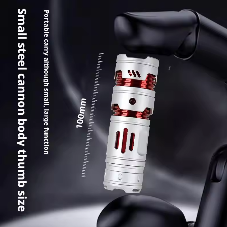 Mini Lampe Torche EDC USB Rechargeable Puissante - Portable pour Porte-clés & Extérieur