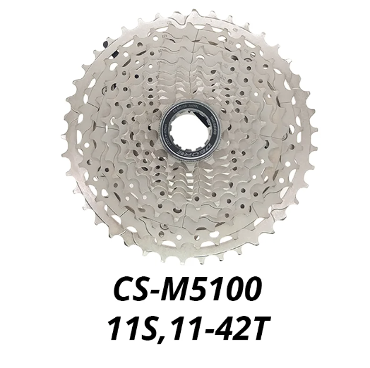 Shimano Deore CS M5100 11 vitesses cassette VTT 11-51T Gamme de pignons de précision pour montée et descente en sentier
