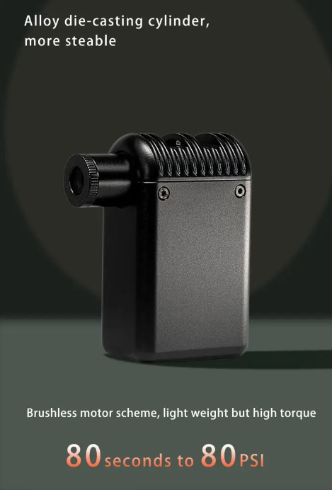 Pompe à air électrique mini A2 sans fil gonfleur de vélo portable valve Presta Schrader équipement de cyclisme léger