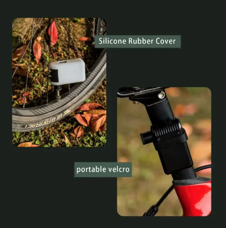 Pompe à air électrique mini A2 sans fil gonfleur de vélo portable valve Presta Schrader équipement de cyclisme léger