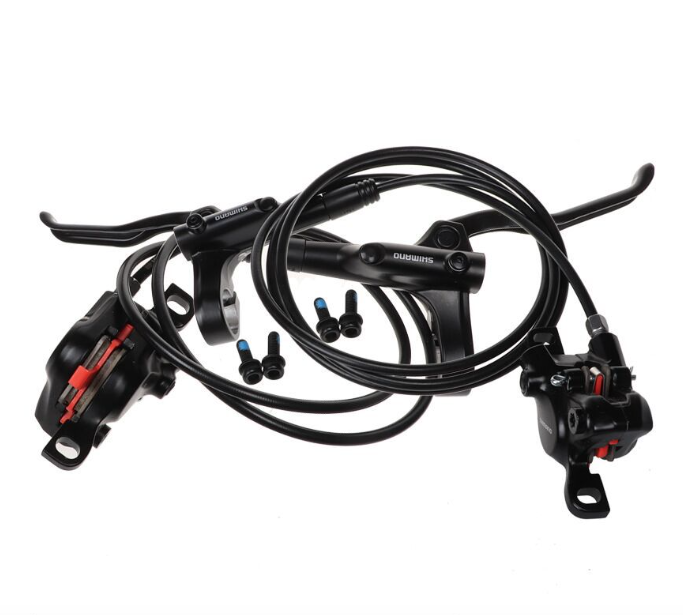 Frein Shimano MT200 VTT E-bike Frein à disque hydraulique Puissance de freinage supérieure Technologie avancée Finition noire