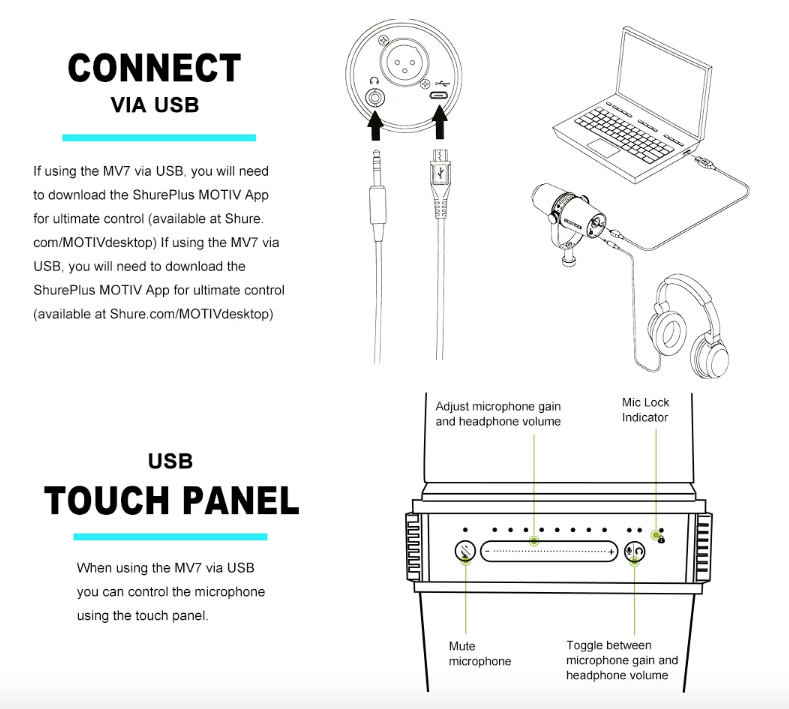 Découvrez le MV7 Microphone Dynamique Professionnel idéal pour Podcast et Enregistrement Vocal Son de Haute Qualité